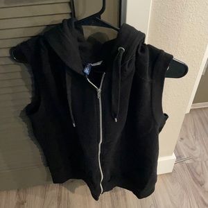 Men’s Large Hoodie with no sleeves